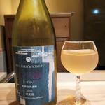 竹ざき - 十六夜 デラウェア自然発酵 グラス800円+税