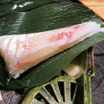 竹ざき - 2】鯛のちまき寿司