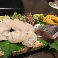 ぎおん 佐藤 - お刺身盛り合わせ