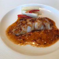 翠林 - 金目鯛のXO醤ソース