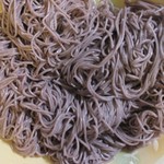 ゆずり葉 - 料理写真:黒米そうめん