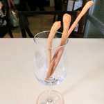 VIA Brianza - スタメニュー 1000円 のグリッシーニ(1回目)