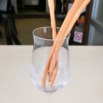 VIA Brianza - スタメニュー 1000円 のグリッシーニ(1回目)