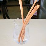 VIA Brianza - スタメニュー 1000円 のグリッシーニ(1回目)