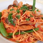 VIA Brianza - パスタメニュー 1000円 のナポリ風浅利たっぷりボンゴレスパゲティ