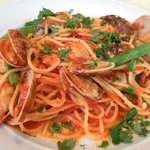 VIA Brianza - パスタメニュー 1000円 のナポリ風浅利たっぷりボンゴレスパゲティ