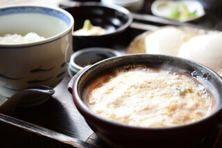 Yubadon Naokichi - 湯葉丼＋湯葉刺しセット＠1,520円