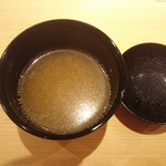 鮨 さかい - 出汁が旨い味噌汁