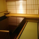 鮨 さかい - 2部屋ありますが今は使ってません。先々お弟子さん方に任せられるようにしたいとの事です。