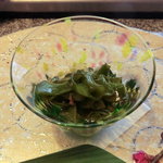 佐賀牛 季楽 銀座  - 玄界灘のメカブ