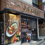 J.S. CURRY - 店構え