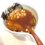 鶏と魚介らぁ麺komugi - 〆ごはん