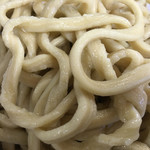 蓮爾 - オーション弱め撹拌、あえての荒削り麺はニッパーで切断出来そう