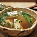 虎白 - 煮物　　鰻　夏野菜