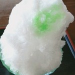 甘味 有喜堂 - かき氷(メロン) 450円