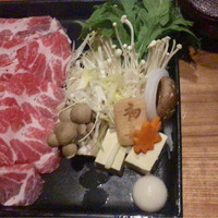 西新初喜 本店 - 2200円の糸島黒豚しゃぶ