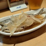 鉄板居酒屋OHANA - 小鯵南蛮漬け