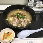 うるくそば - 炙りホルモン・ソーキのダブルそば1080円