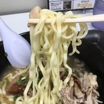 うるくそば - 平打ちちょい縮れ麺