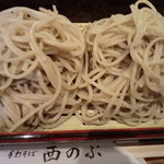 手打そば 西のぶ - せいろ蕎麦