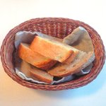 ラミティエ - 本日のランチ 1200円 のパン