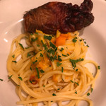 ビリエット - ウニとホヤ、オーガニックレモンのスパゲテッティ