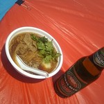Mensenya Forumosa - 太陽のしたで熱々麺線&キンキン冷たい台湾ビール♪