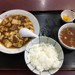甲州屋 - 「マーボ豆腐定食」660円