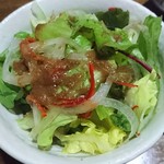 ふうふう亭 - セットのサラダ