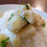 グリーンカレー めぇ - 今日の副菜