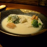 山吹 - ●鱈と鱈子の豆乳煮