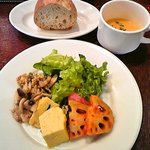 新町アルボーレ - 前菜＆パン＆スープ