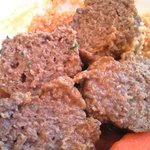 ラミティエ - 本日のランチ 1200円 の仔羊の肉団子と野菜たっぷりのクスクス