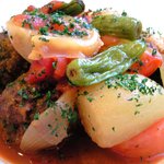 ラミティエ - 本日のランチ 1200円 の仔羊の肉団子と野菜たっぷりのクスクス