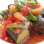 ラミティエ - 本日のランチ 1200円 の仔羊の肉団子と野菜たっぷりのクスクス