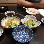 花みずき - 浅漬けと天豆