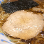 ばるーん - ラーメン(煮干風味)…480円