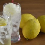 Homemade cloudy lemon sour