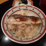 まき村 - 鮎ご飯