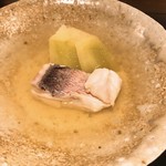 蒼穹 - 煮物：甘鯛、賀茂茄子