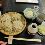 松翁 - 二色もり（蕎麦と芥子切り）