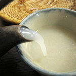 松翁 - とろとろ蕎麦湯