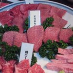 焼肉海州 - 焼肉4種盛り