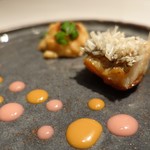 NARISAWA - 35.甘鯛のフリットと胡麻豆腐