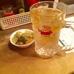 ハイボール、濃かったあ