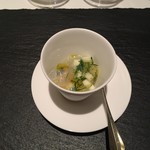 リストランテ カノフィーロ - アサリとフィノッキオ、愛南ゴールド