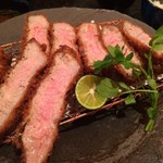 とんかつ マンジェ - イベリコ豚のリブロース