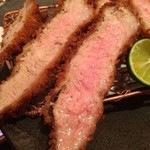 とんかつ マンジェ - イベリコ豚のリブロース