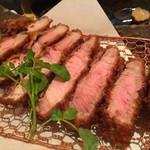 とんかつ マンジェ - 日向あじ豚のリブロース