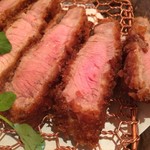 とんかつ マンジェ - 日向あじ豚のリブロース